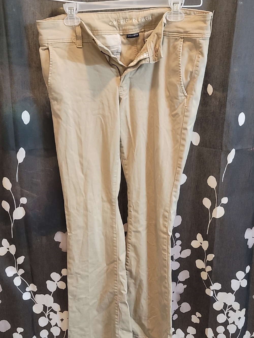 American Eagle Outfitters Light Tan Chinos - Boot Cut